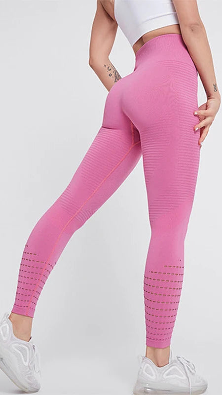 High Waist Seamless Leggings Yoga Pants Push Up Fitness Tight Workout Tummy Control Gym Leggings Athletic Pants Sportswear